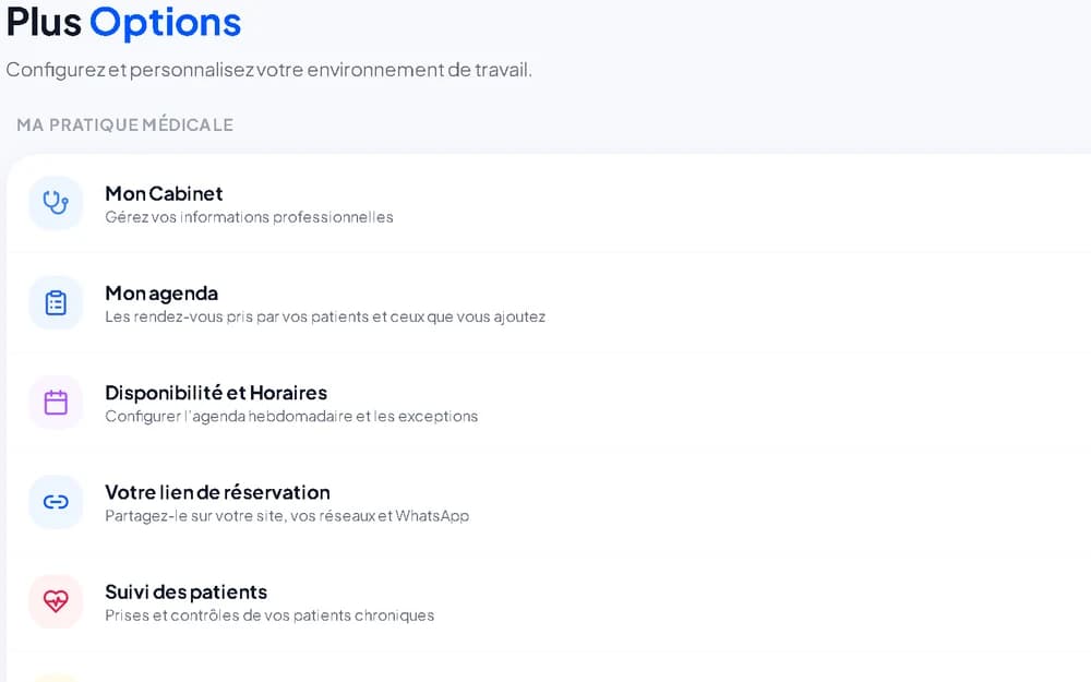 Configurez votre profil