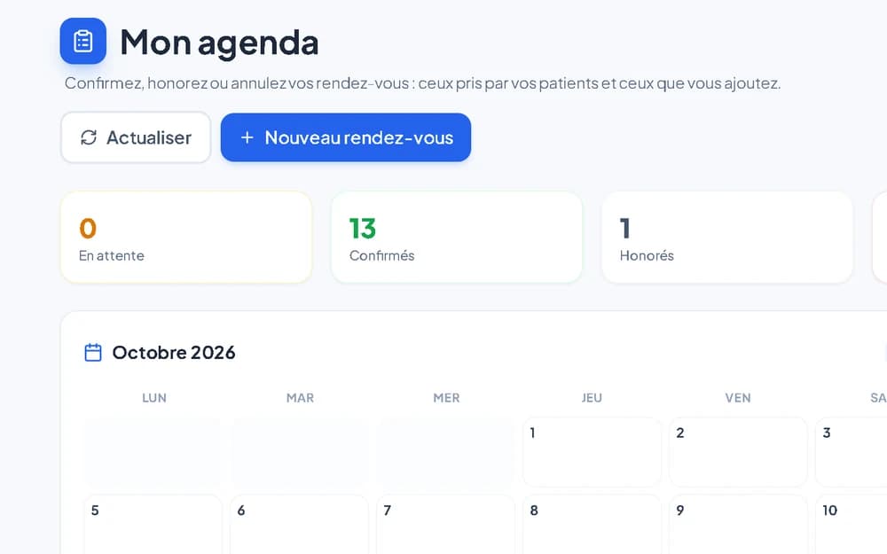 Partagez votre lien et consultez
